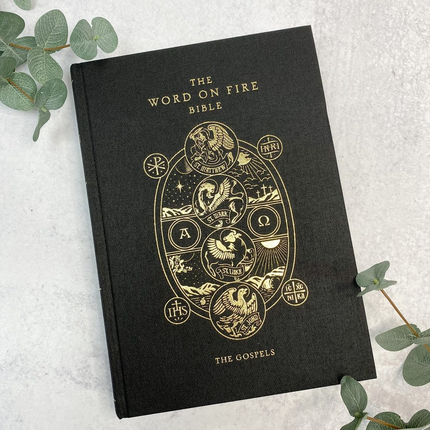 The Word on Fire聖經。（圖／shopcrossroads.org）